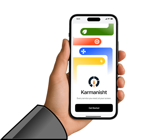 Hand and Mobile Mockup